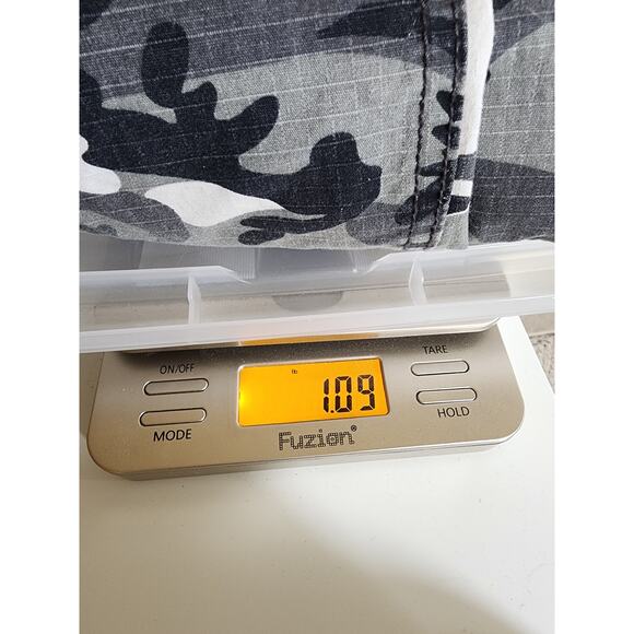 LA GATE Men's 100% Cotton Gray Cargo Camo Tactical Large Pockets Pants Sz 38x30 - Picture 10 of 11